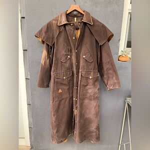 Western Oil Skin Duster